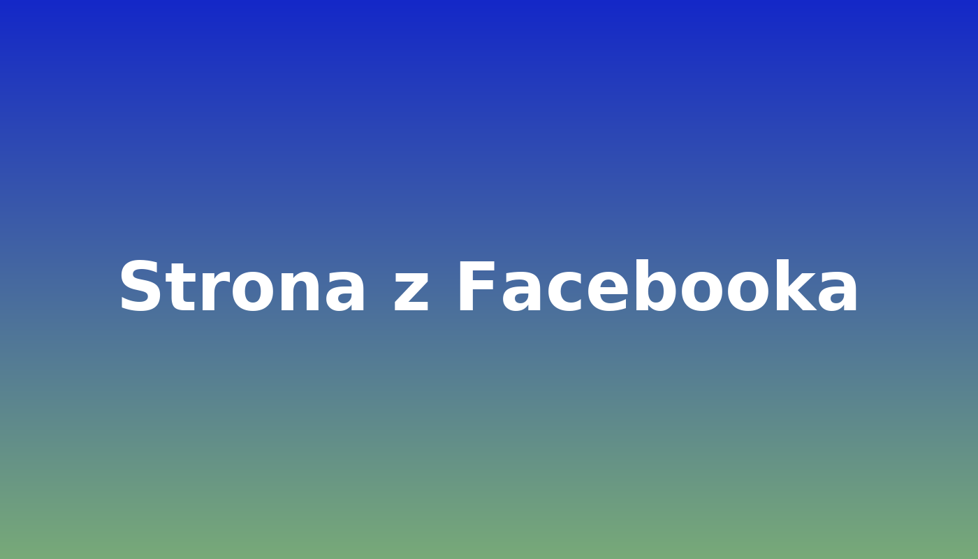 Tworzenie strony na podstawie Facebooka – wizualizacja